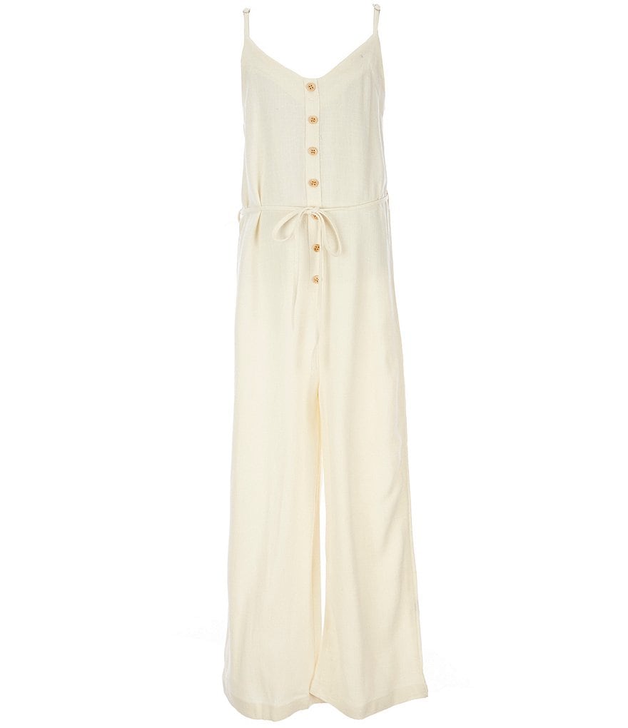 Habitual Big Girls 7-16 Ruffle-Trim Romper