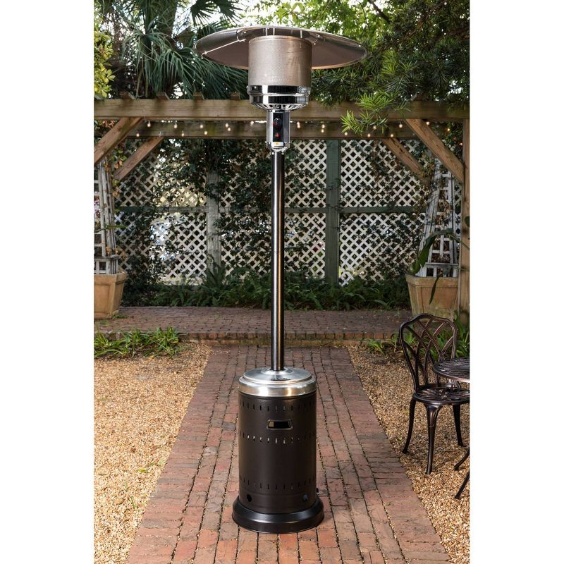 Patio Heater Onyx/Stainless Steel Finish - Fire Sense
