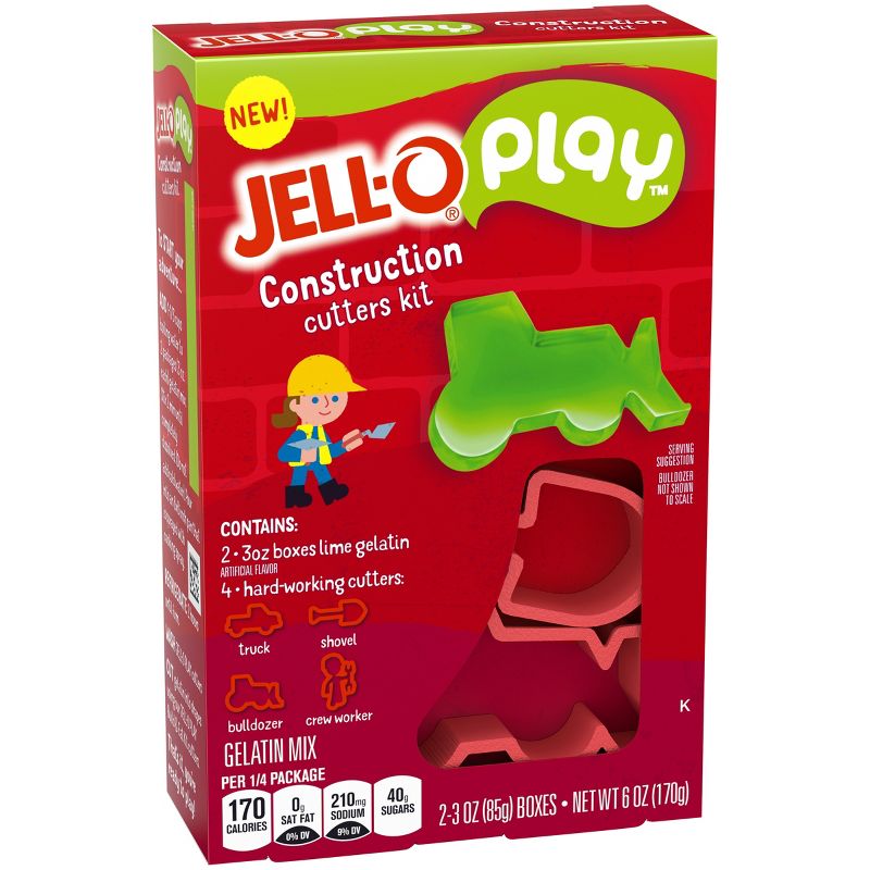 JELL-O Play Construction Cutter Kit - 6oz