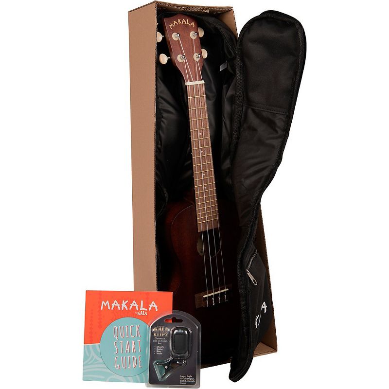 Kala Makala Concert Ukulele Pack Satin Natural