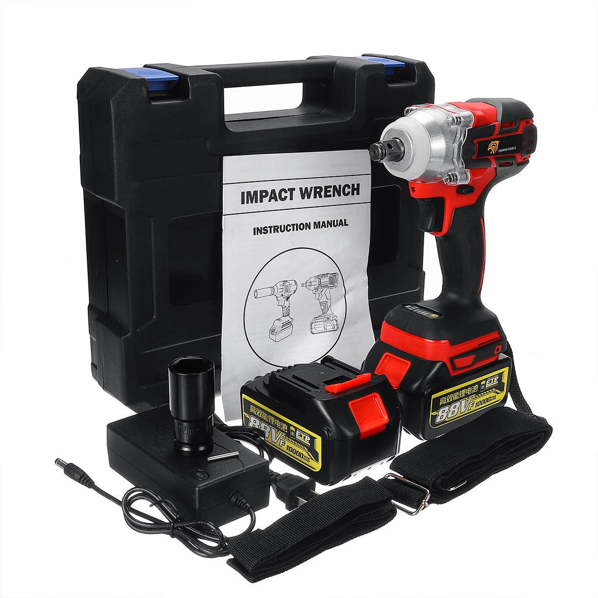 Black ABS Plastic Enclosure Project Box with Lid and Screws, Measures 8.82" x 5.47" x 3.62", RoHS