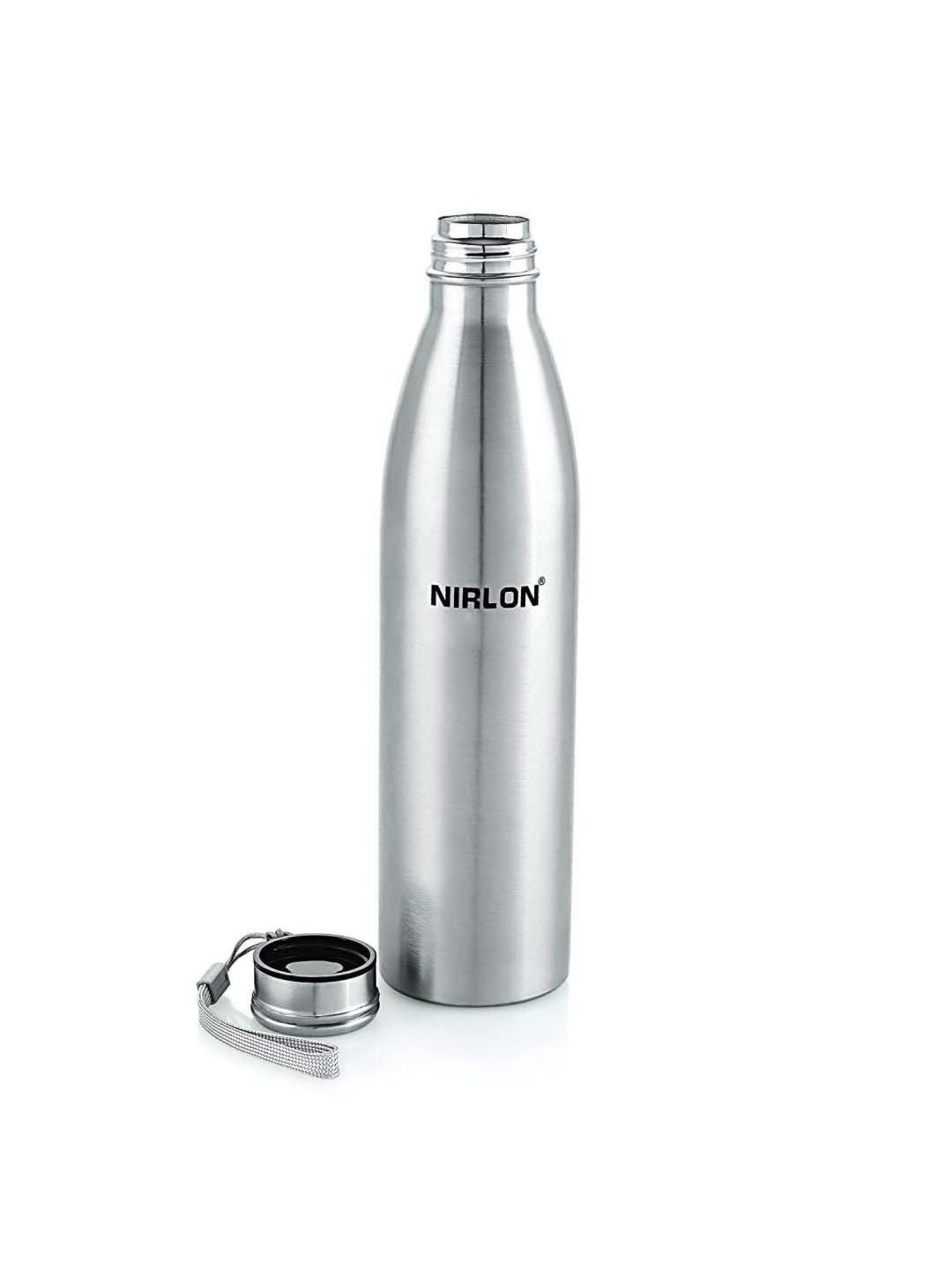 Milton Elfin Silver Stainless Steel Insulated Water Bottle (160 ml) - Set of 1