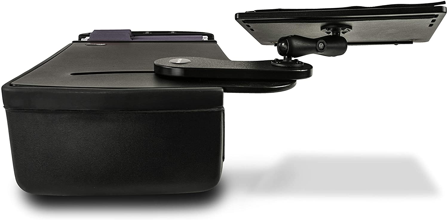 AutoExec AUE10071 Reach Front Seat Car Desk Black Finish with Built-in 200 Watt Power Inverter
Reach Desk S-01 FS Black