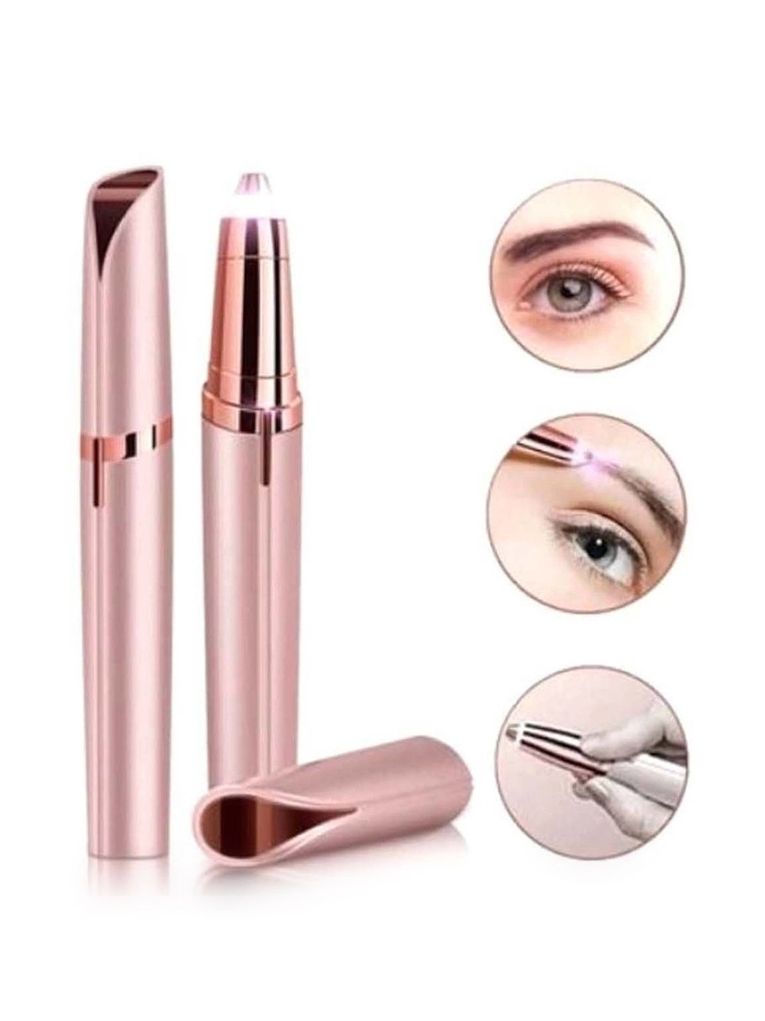 Klenny Trimmer for Men and Women - 60 Min Runtime (Rose Gold and Pink)