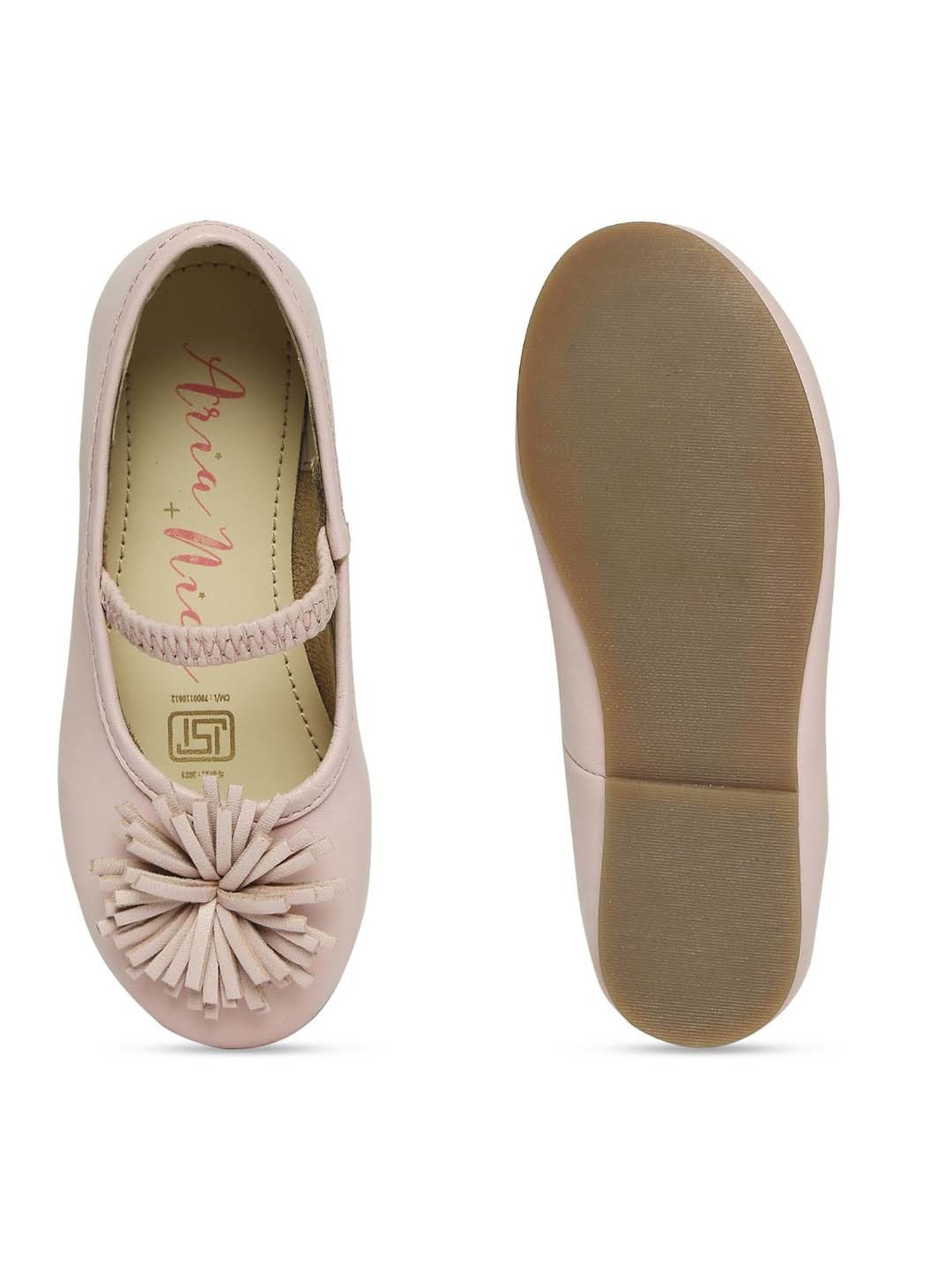 Aria Nica Kids Cheer Pink Mary Jane Shoes