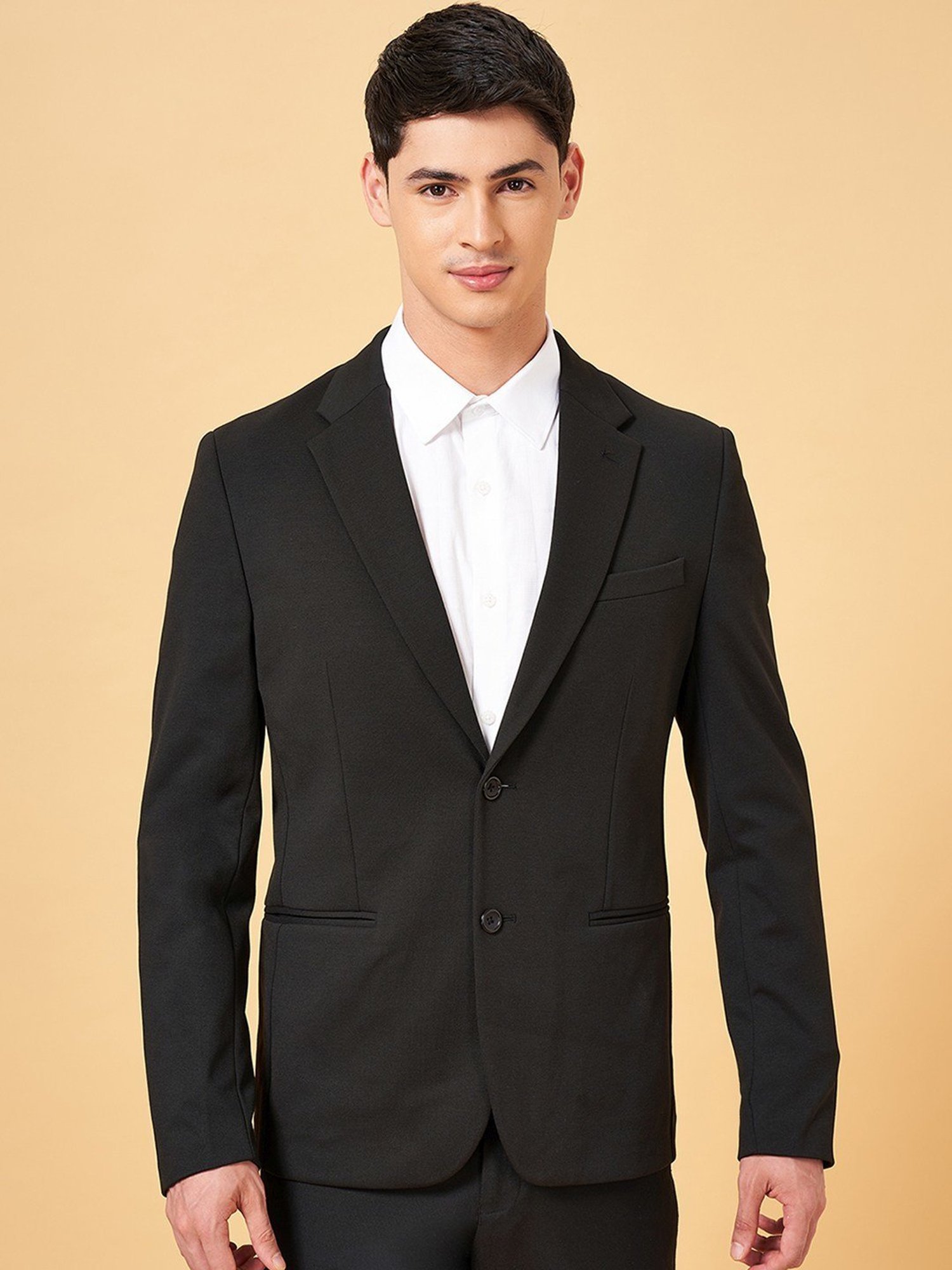 Byford By Pantaloons Caviar Slim Fit Blazers