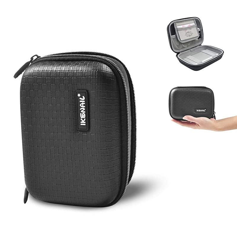 Cable Organizer Bag Portable 67 Inch Hard Drive Case Shockproof Electronics Organizer Phone Charger Earbuds Cord Case Pouch Fits Anker 10000mAh 13000mAh Power Bank