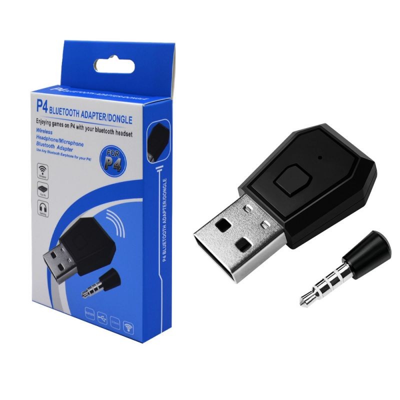 Wireless bluetooth adapter for PS4 Game Controller and Headset