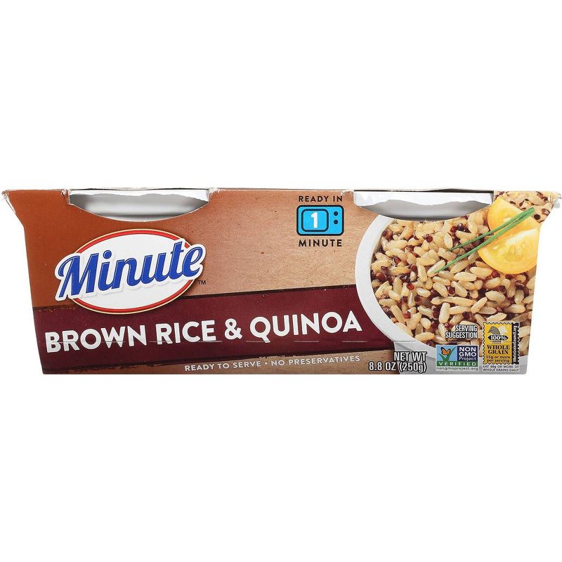 Minute Ready to Serve Brown Rice & Quinoa Cups -2ct