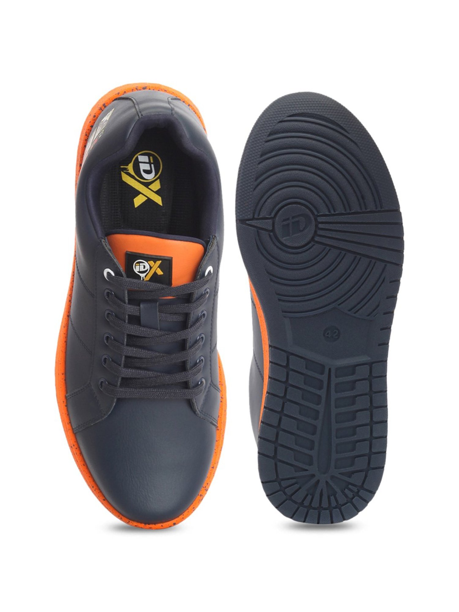 ID Men's Black Casual Sneakers