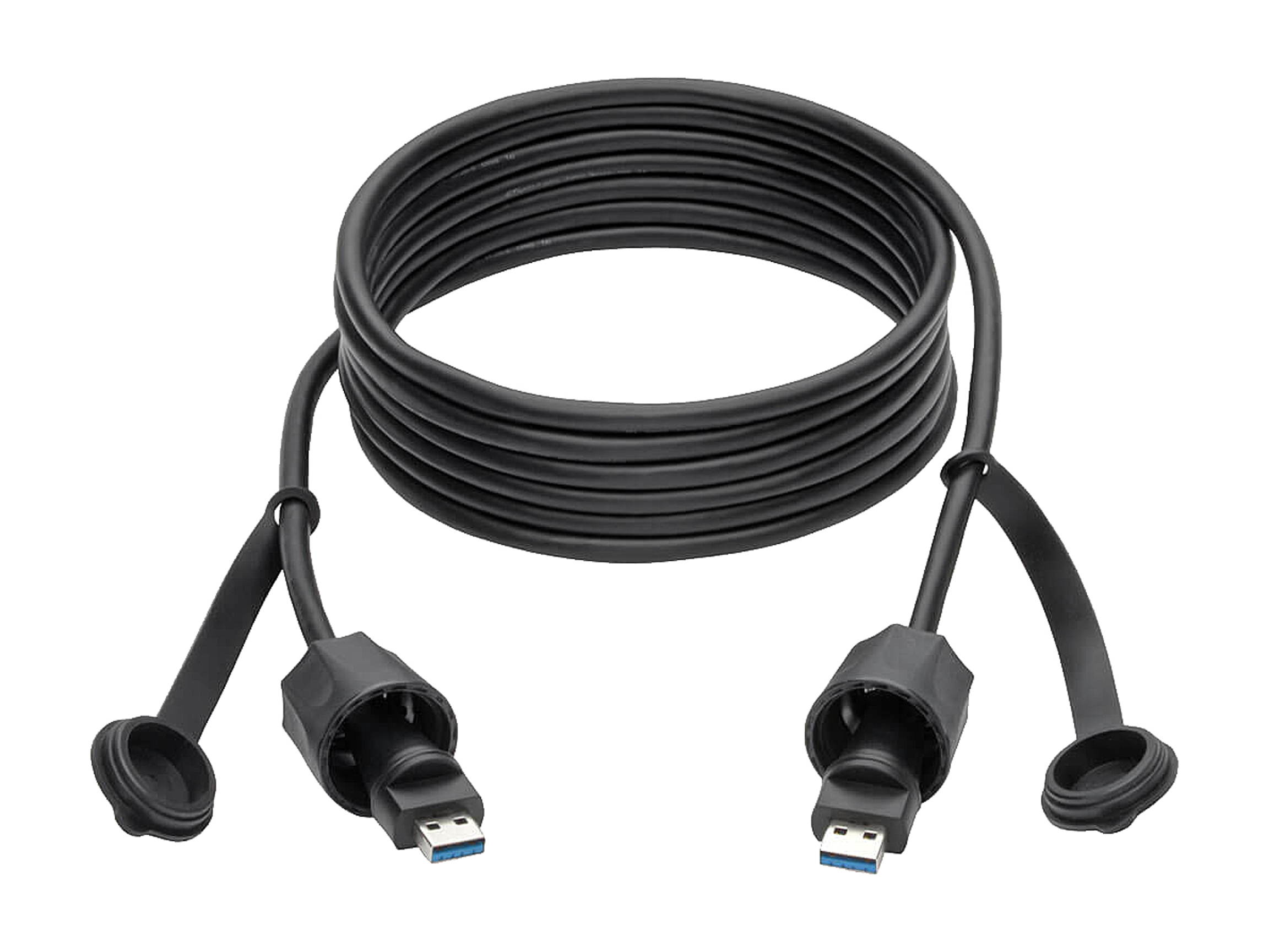Tripp Lite USB-A Cable SuperSpeed USB 3.0/3.1 Industrial Shielded M/M 10ft