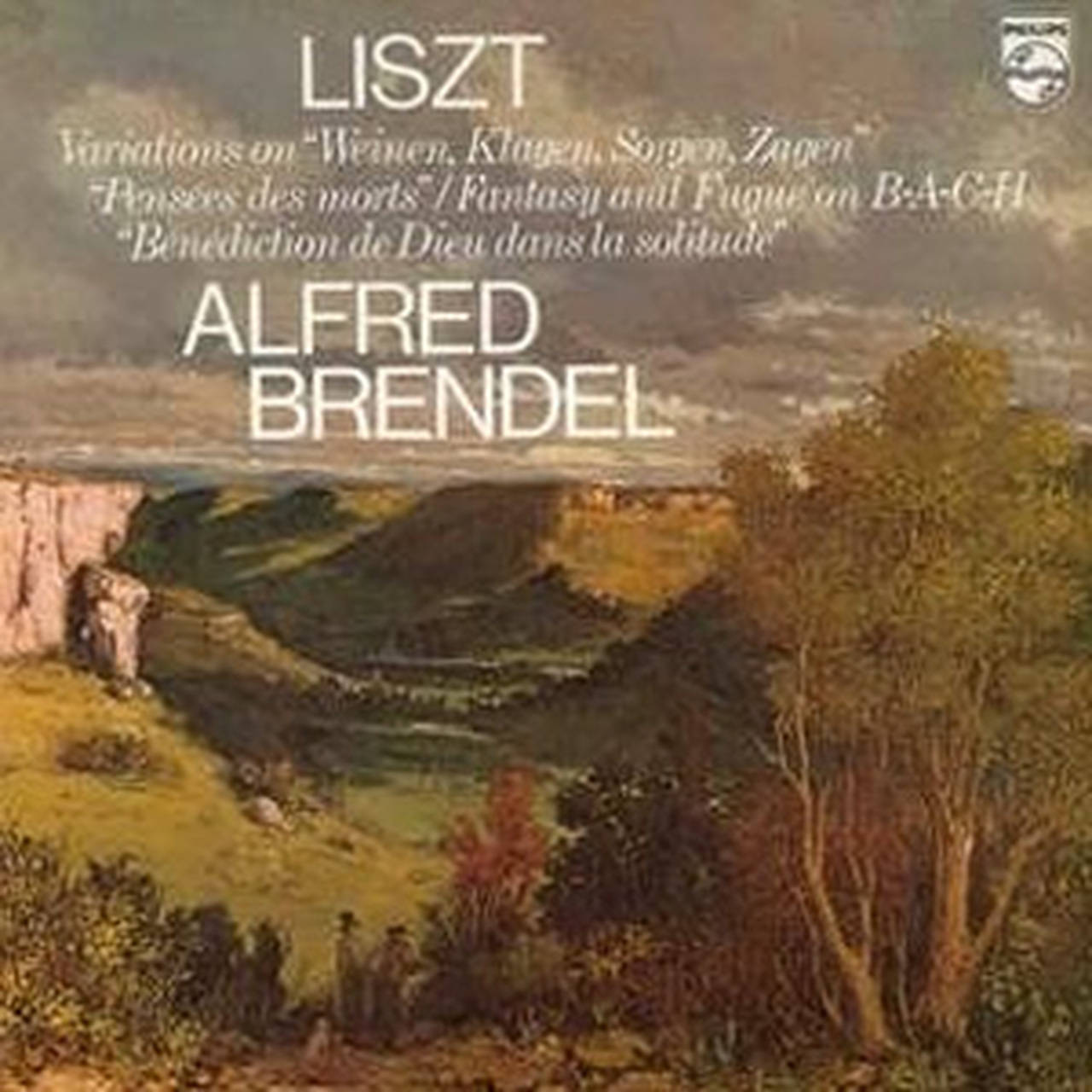 Alfred Brendel Liszt Fantasia and Fugue On BACH 180g LP (Vinyl)