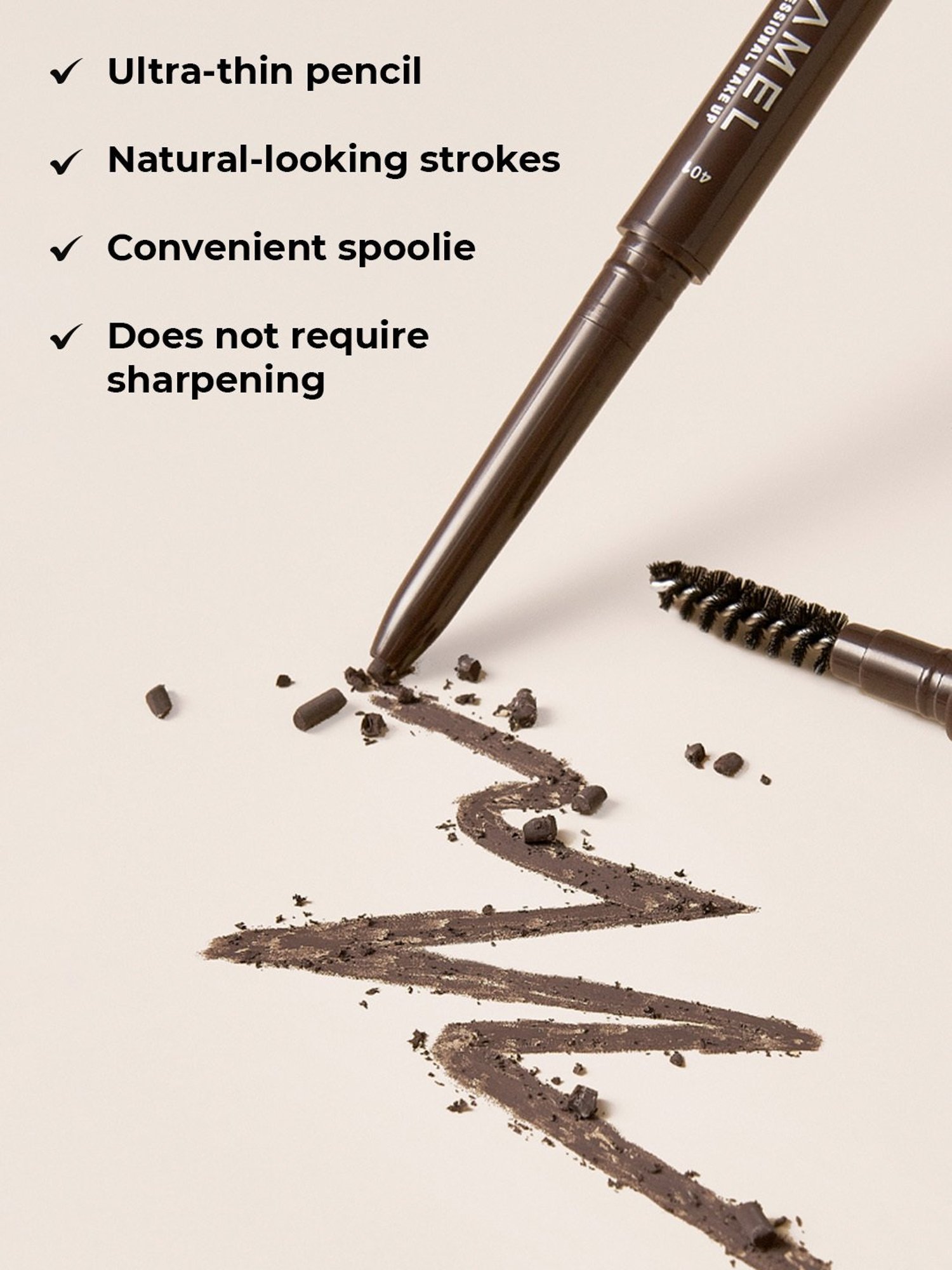 Lamel Insta Brow Micro Pencil 401 Espresso - 0.12 gm