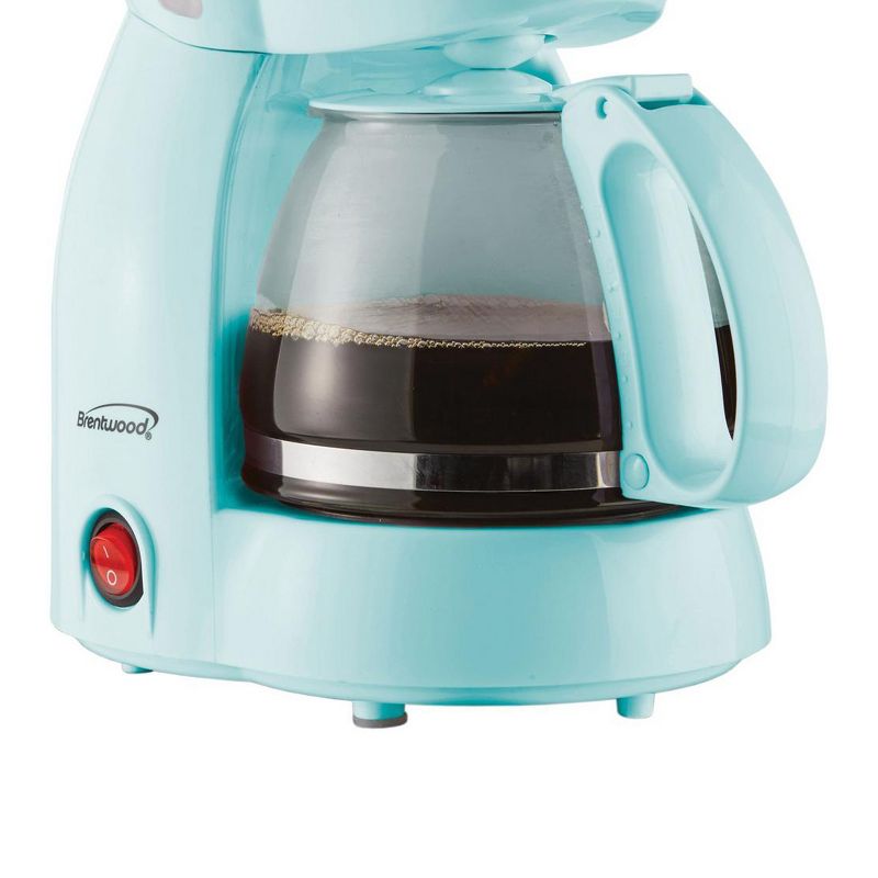 Brentwood 4 Cup 650  Watt Coffee Maker in Blue