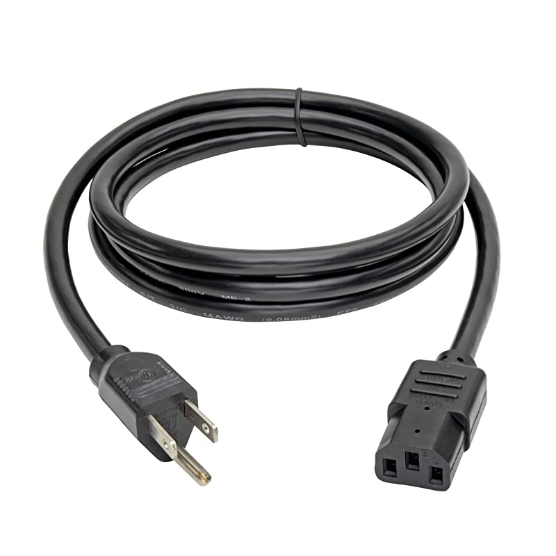 P007006 Heavy Duty Computer Power Cord 15A 14AWG NEMA 515P to IEC320C13 6ft