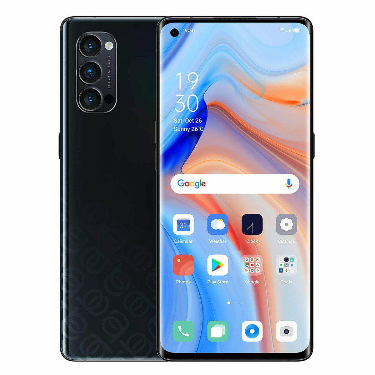 OPPO Reno4 Pro 5G Dual-SIM 256GB ROM + 8GB RAM (GSM Only | No CDMA) Factory Unlocked Android Smartphone (Space Black) - International Version