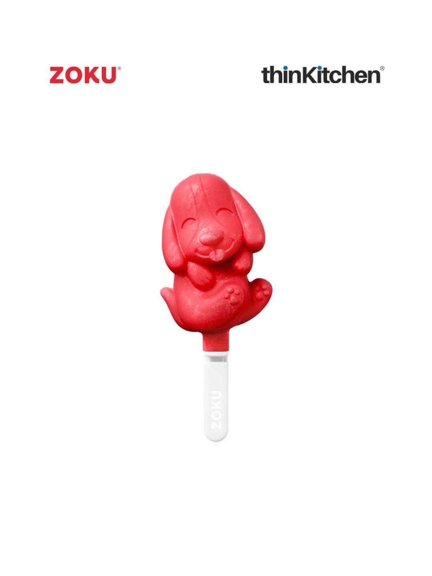 Zoku Multicolor Plastic Cat & Dog Ice Pop Mold (0.082 L)