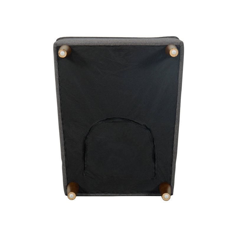 Pillowtop Accent Chair Gray - HomePop