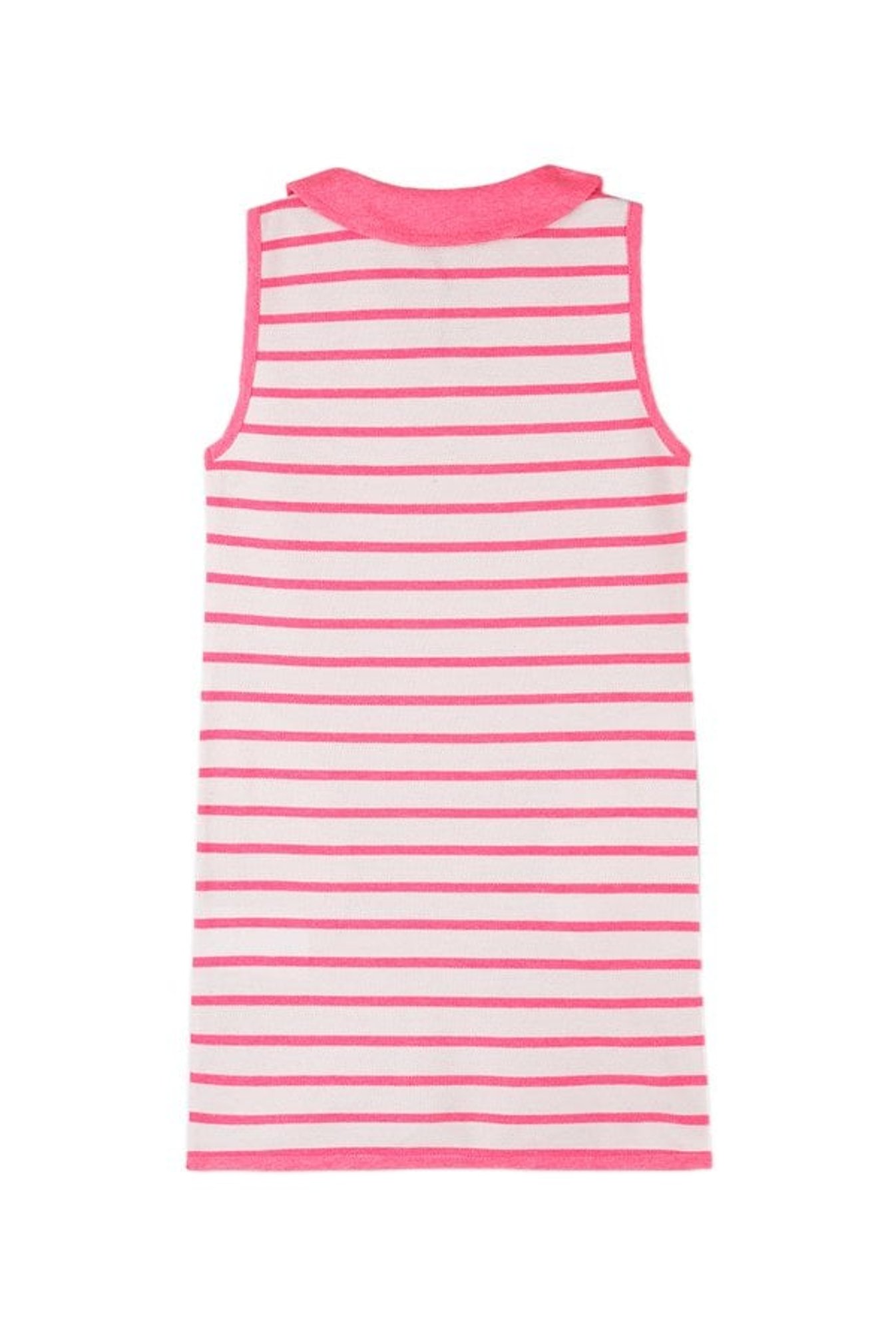 Cherry Crumble By Nitt Hyman Kids Pink & White Striped Dress