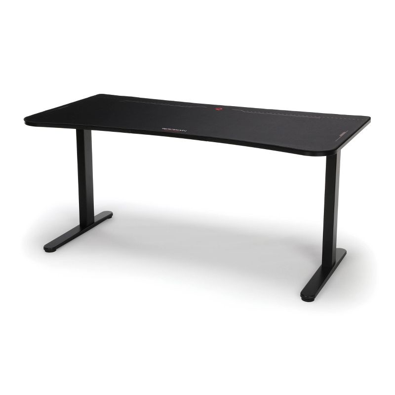 63" Gaming Table Desk with Gaming Mouse Pad Black - RESPAWN