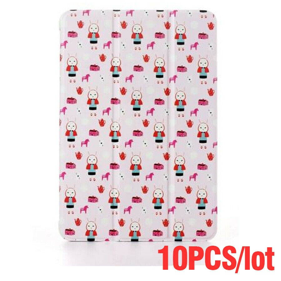[10pcs/lot] iPad Mini / Mini 2 Auto Wake/Sleep Feature Leather Cover (Rabbit)