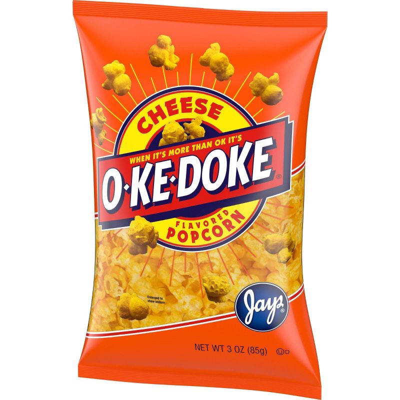 O-Ke-Doke Cheese Flavored Popcorn - 3oz