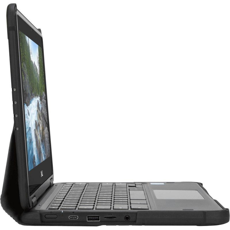 Targus 11.6" Commercial-Grade Form-Fit Cover for Dell&trade; Chromebook 3100 (2-in-1) - For Dell Chromebook - Black