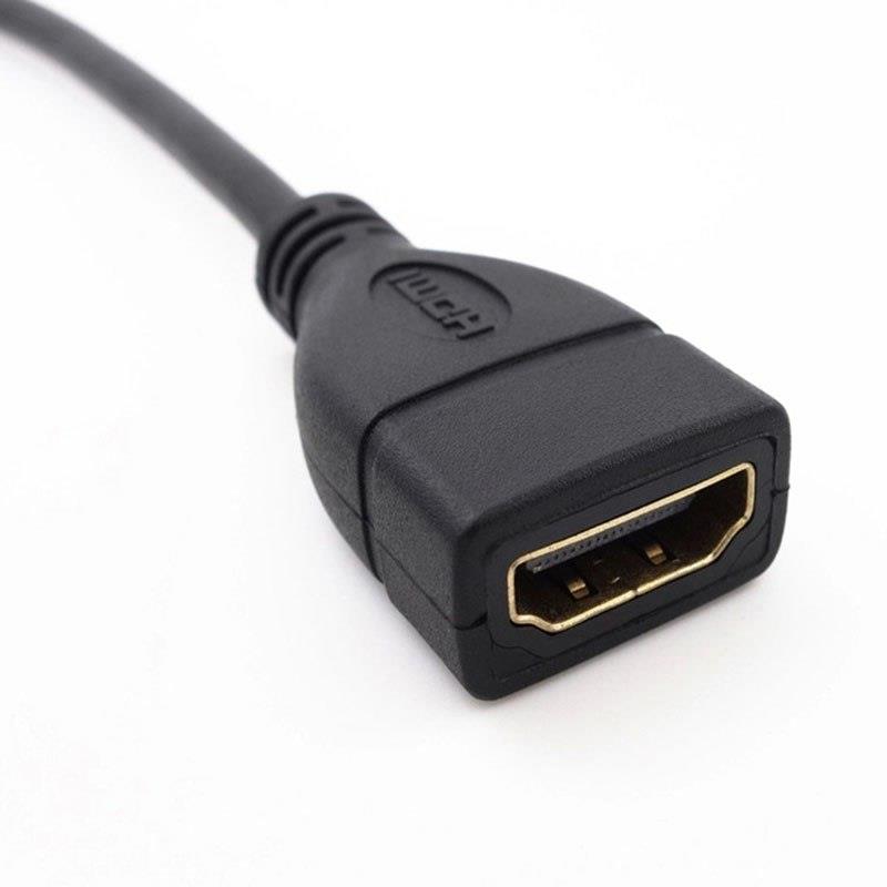 HDMI Extension Cable male to female  HDMI 1080p 3D 1.4v HDMI M/F Extended Cable for HD TV LCD Laptop PS3 Projector