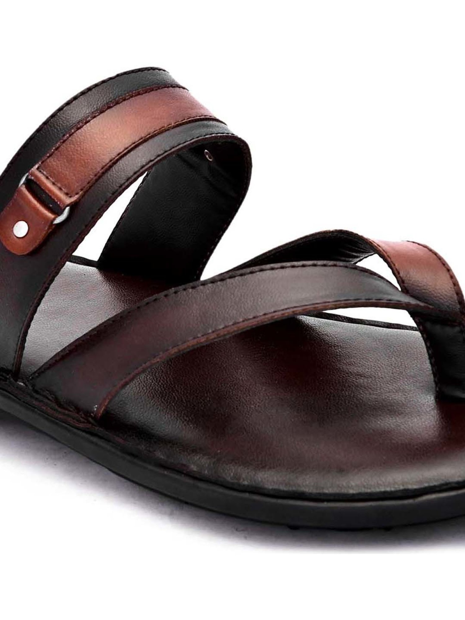 Hydes N Hues Men's Brown Thong Sandals