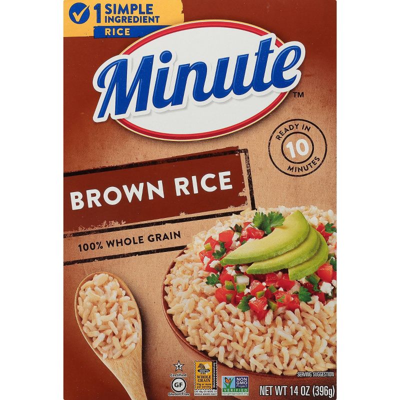 Minute Instant Whole Grain Brown Rice - 14oz