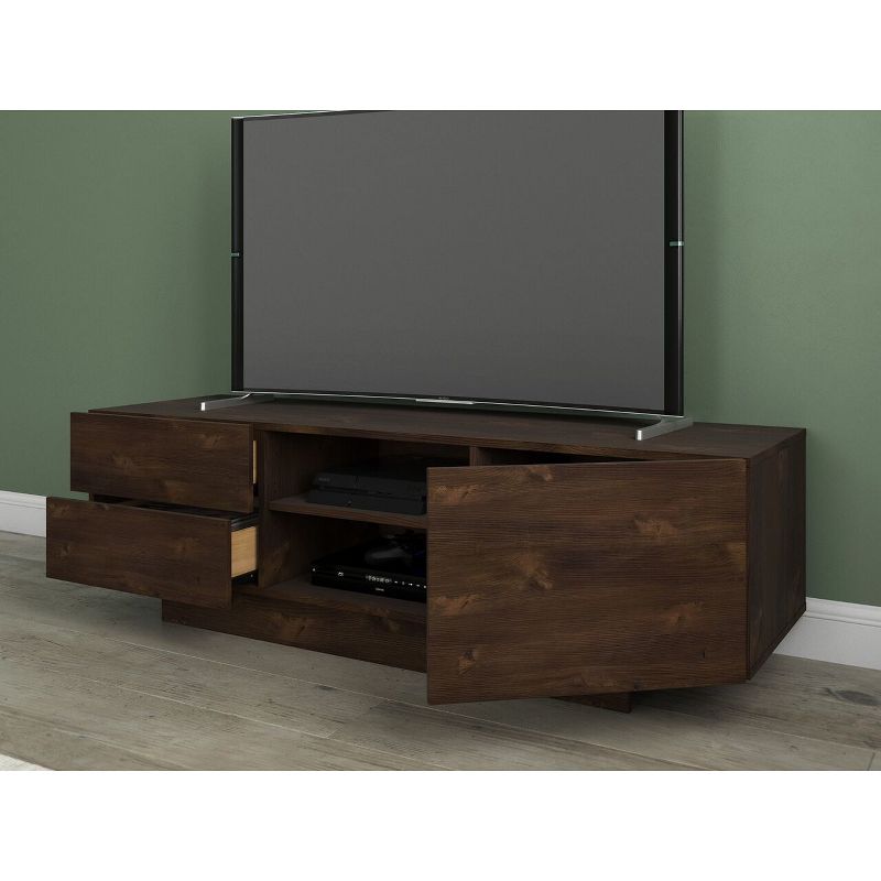 Morello TV Stand for TVs up to 66" Truffle - Nexera