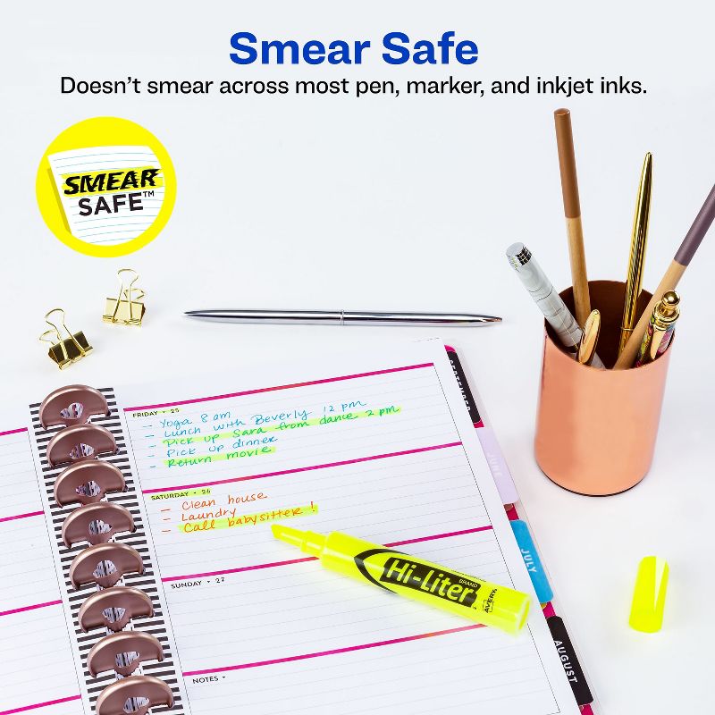 Sharpie Accent Retractable Chisel Tip Highlighters - Fluorescent Pink (12 Pack)