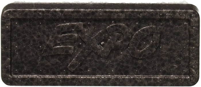 Expo Block Eraser 81505 Dry Erase Whiteboard Board Eraser, Soft Pile, 5 1/8 W x 1 1/4 H - Pack of 6