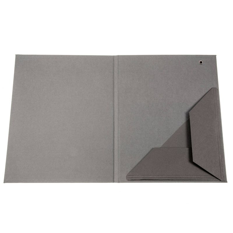 Paul 3pk Letter Size Classification Folders Dark Gray - Bigso Box of Sweden