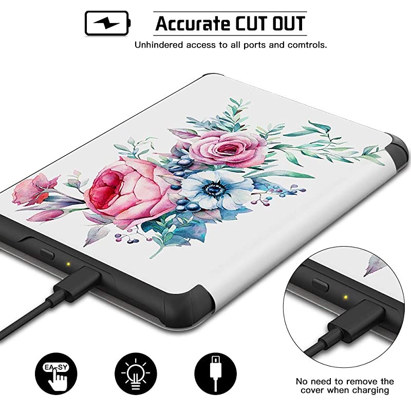 Case for Kindle (10th Generation 2019 Release Only, Model No. J9G29R) , Lightweight Protective Smart Shell Cover with Auto Sleep/Wake (Will not fit Kindle Paperwhite 10th Gen 2018 or Kindle Oasis), A