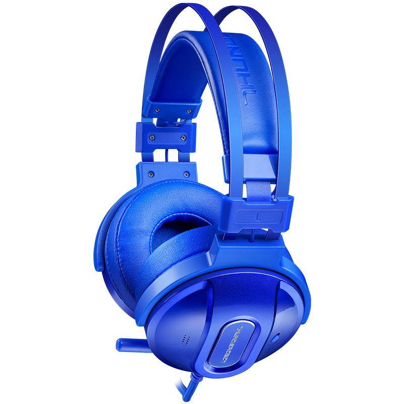 Thunderobot H71 Desert Storm ANC Wired 7.1 Channel 132db High Sensitivity Quad Driver Units Automatic Noise Canceller Gaming Headset - Blue