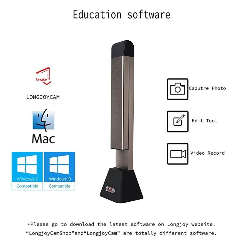Document Camera HD Digital Portable 8MP A3 USB Document Scanner LV-3 Series LV-3800