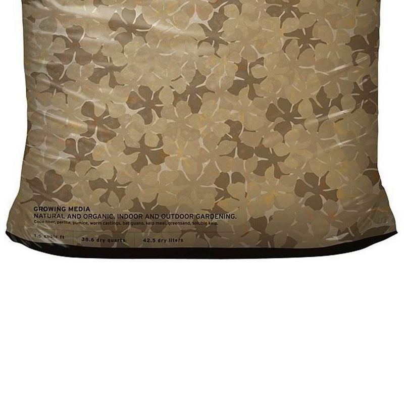 Roots Organics ROS Soilless Hydroponic Gardening Coco Fiber Media Mix Premium Growing Mix for Plants, 1.5 cu ft