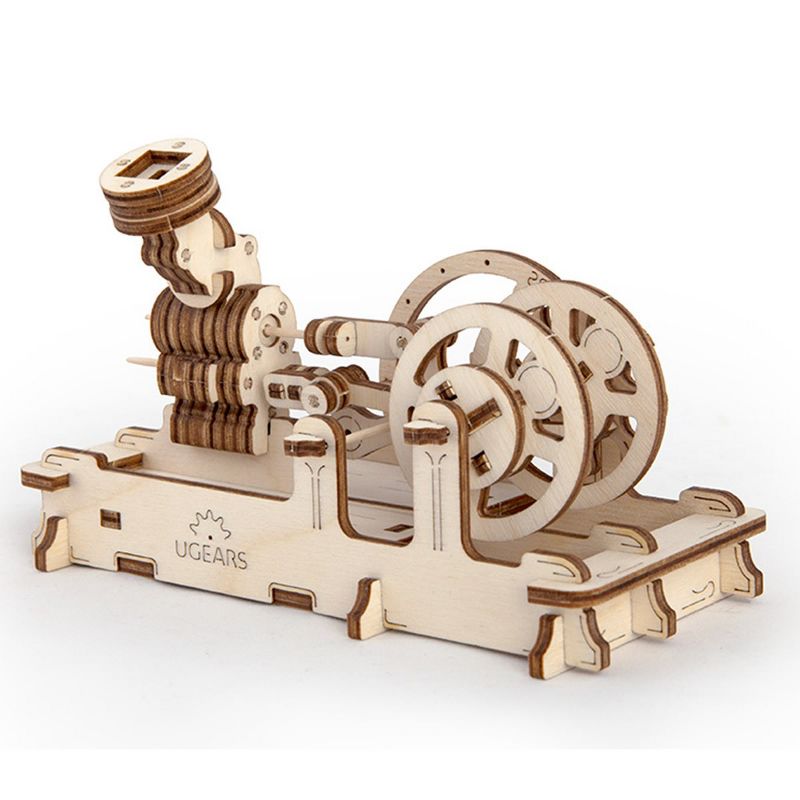 UGears Pneumatic Engine - Mechanical Model Kit
