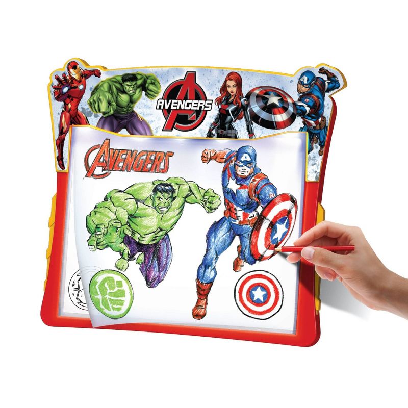 Cra-Z-Art Marvel Avengers Light Up Tracing Pad