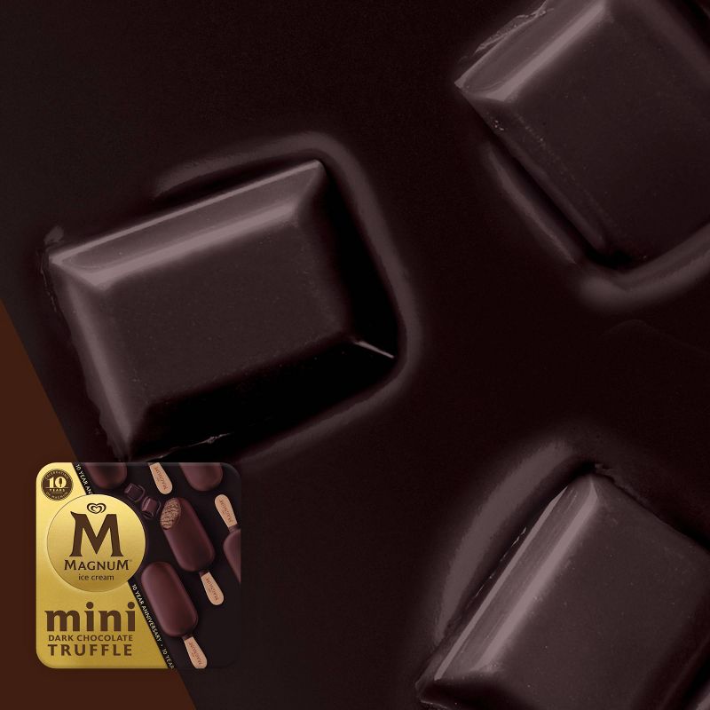 Magnum Mini Dark Chocolate Truffle Ice Cream Bar - 11.1oz/6ct