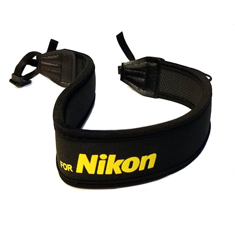 Professional Neoprene Neck Strap for NIKON Cameras Camera Neck Strap for Nikon D5 D4 D3 DS850 D810 D800 D750 D7500 D7300 D7200 D7000 D5600 D5500 D5300 D5100 D5000 D3500 D3400