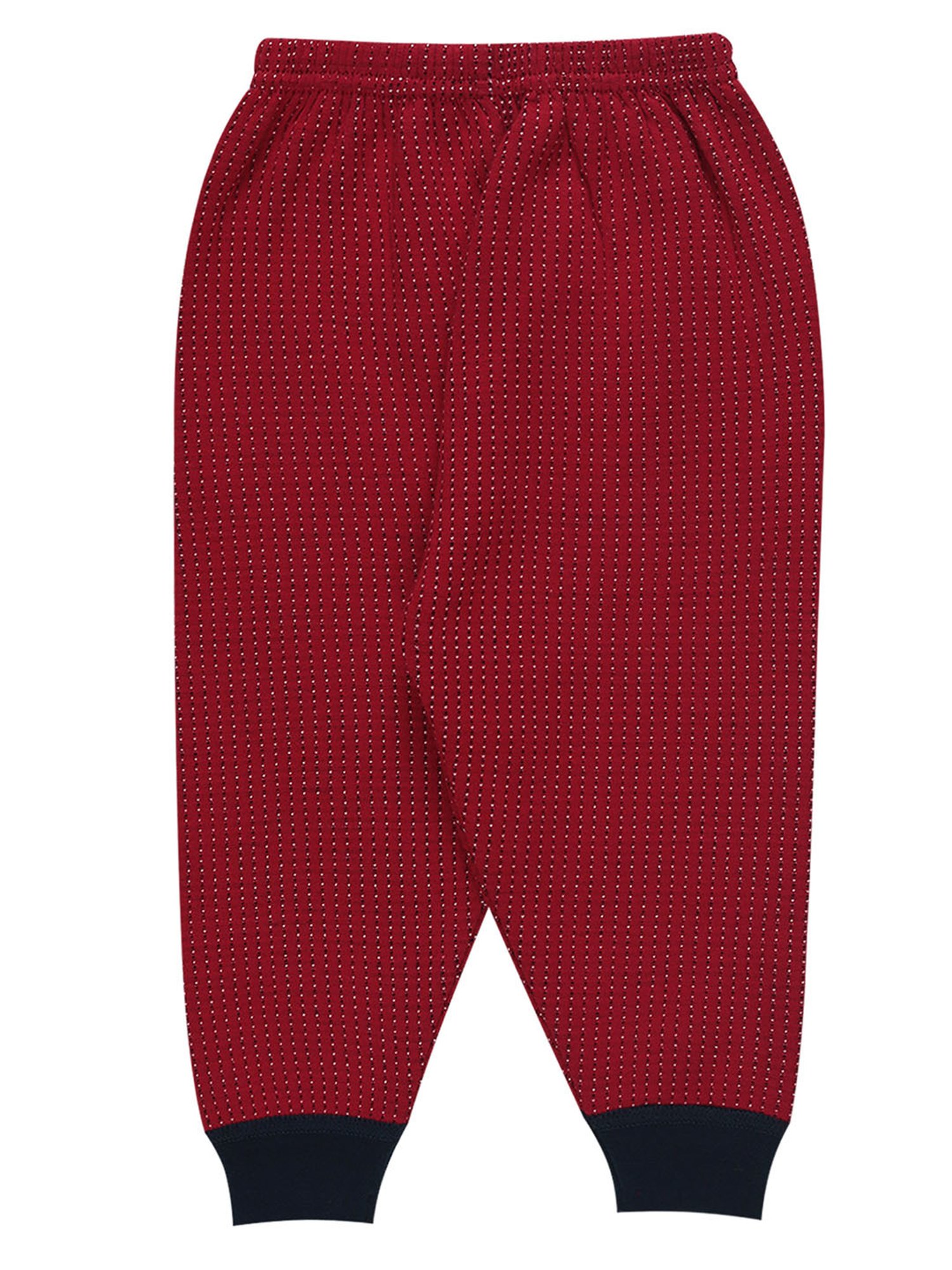 Bodycare Kids Red Printed Full Sleeves Thermal Top Set