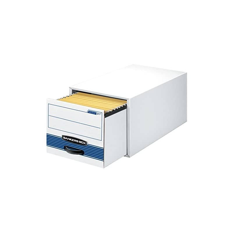 STOR/DRAWER STEEL PLUS Extra Space-Saving Filing Cabinet, Stacks up to 5 High, Letter, 6 Pack (00311)