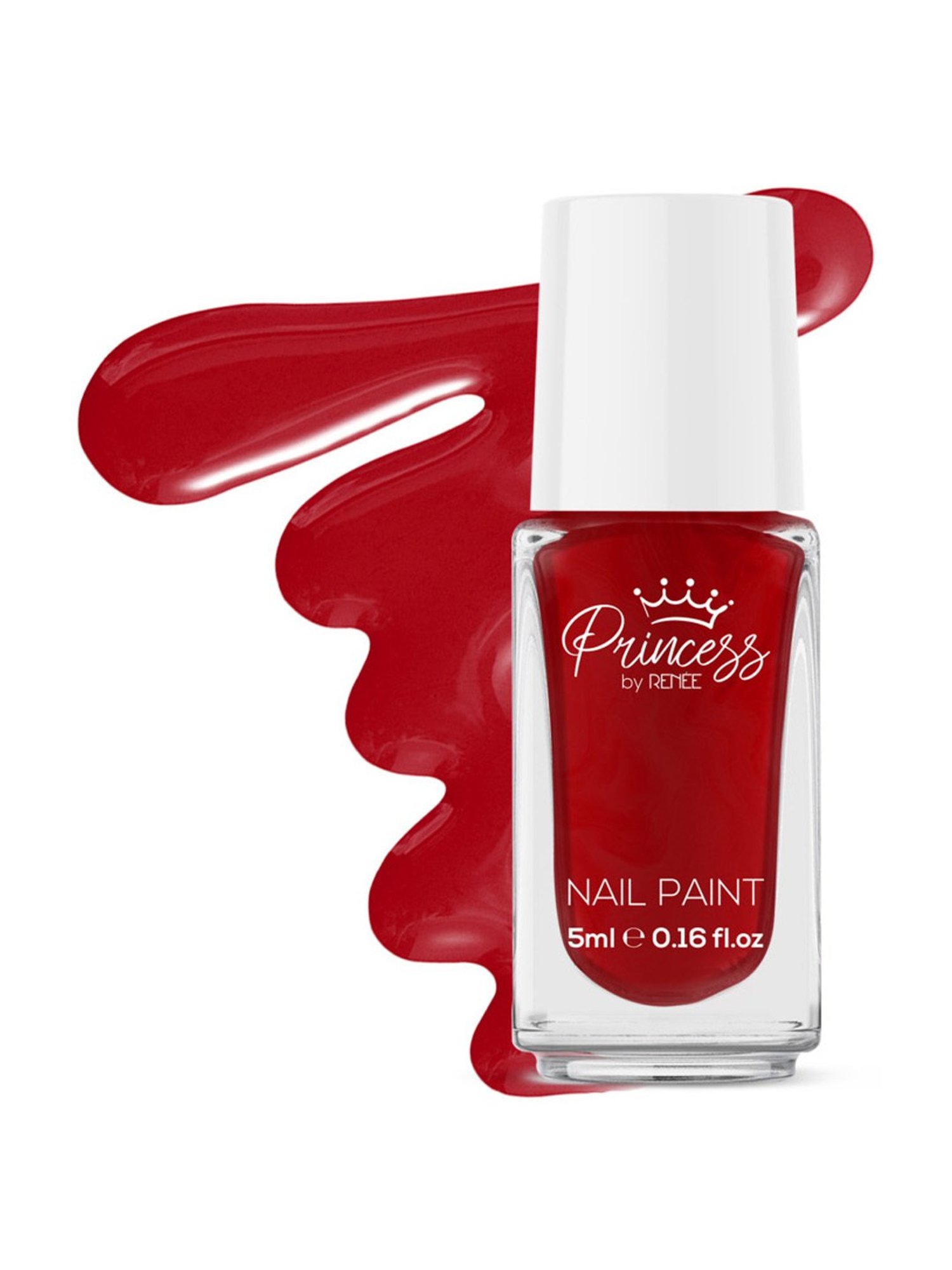 Princess By RENEE Bubbles Nail Paint Red Riddle - 5 ml