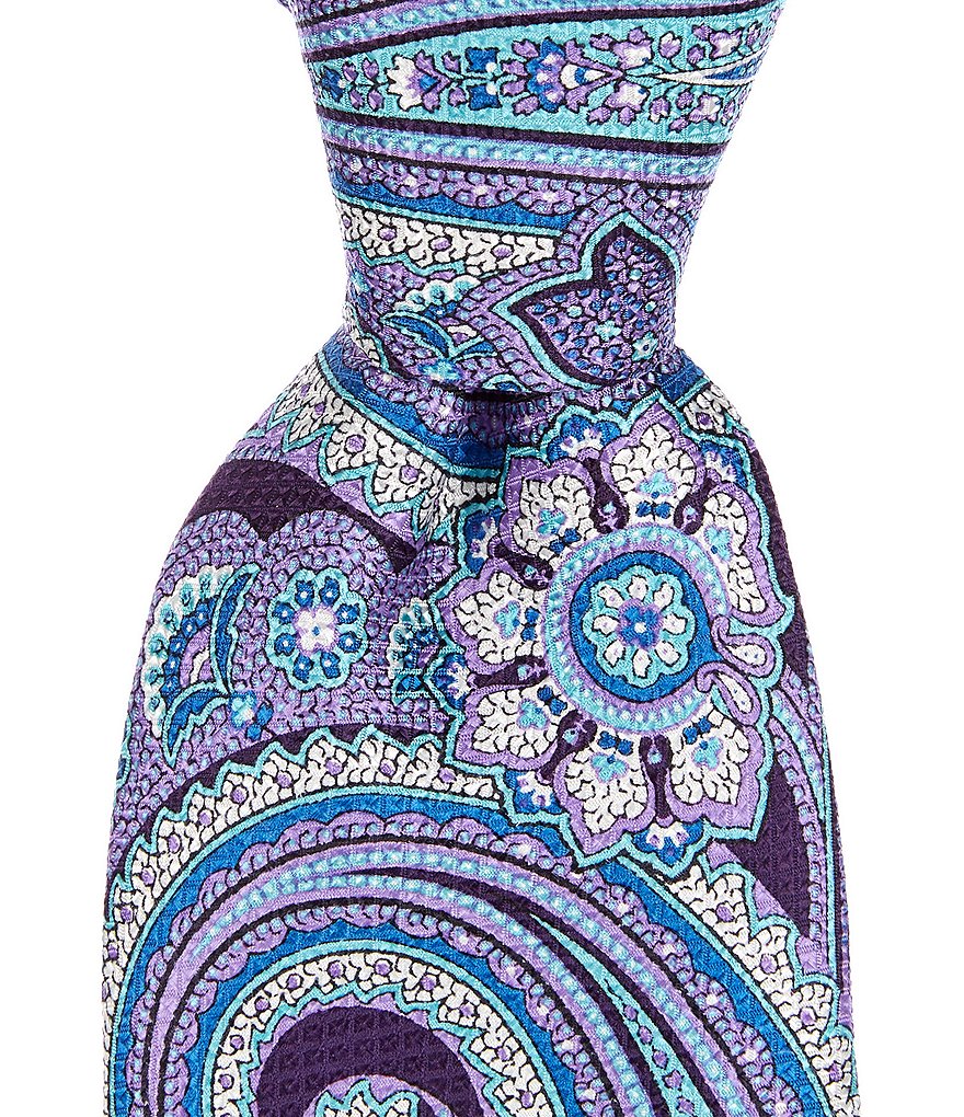 Cremieux Irvine Paisley Print Traditional 3 1/4#double; Silk Tie