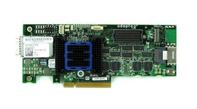 Adaptec 2270200-R 6445 Single 8-Ports PCI-E 2.0 x8 Plug-in SAS Raid Controller