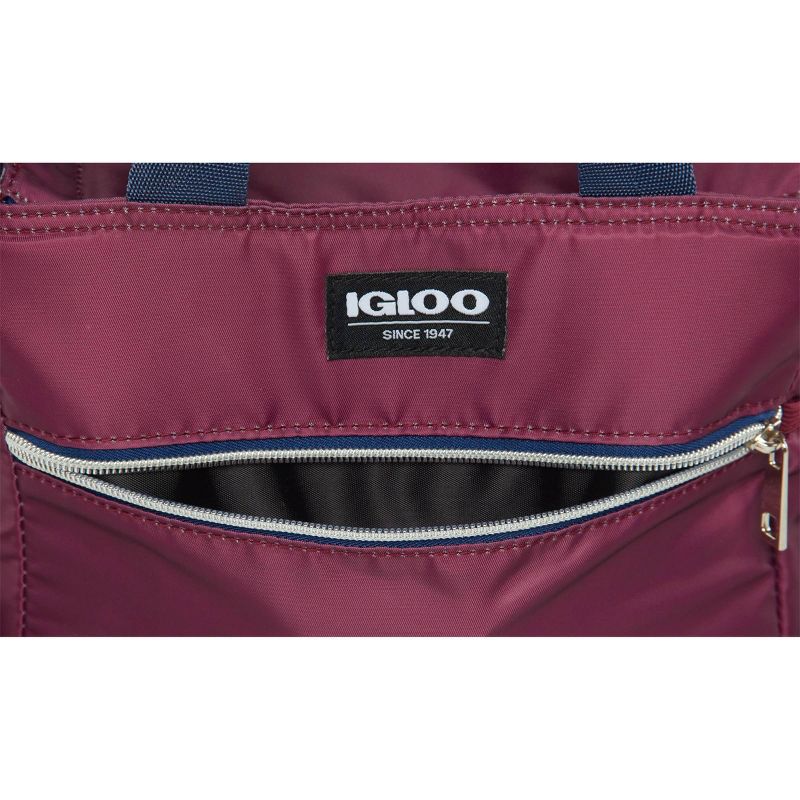 Igloo Sport Luxe Mini City Lunch Bag - Wine