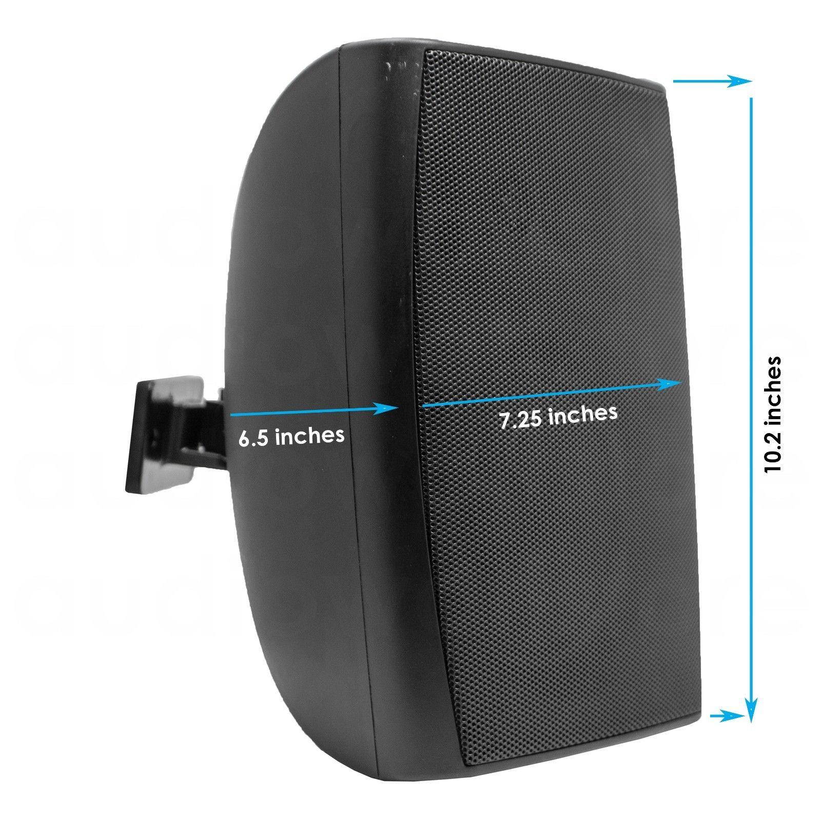 Gravity CGW225 Full Range Indoor / Outdoor Waterproof Speaker - Black (Single)