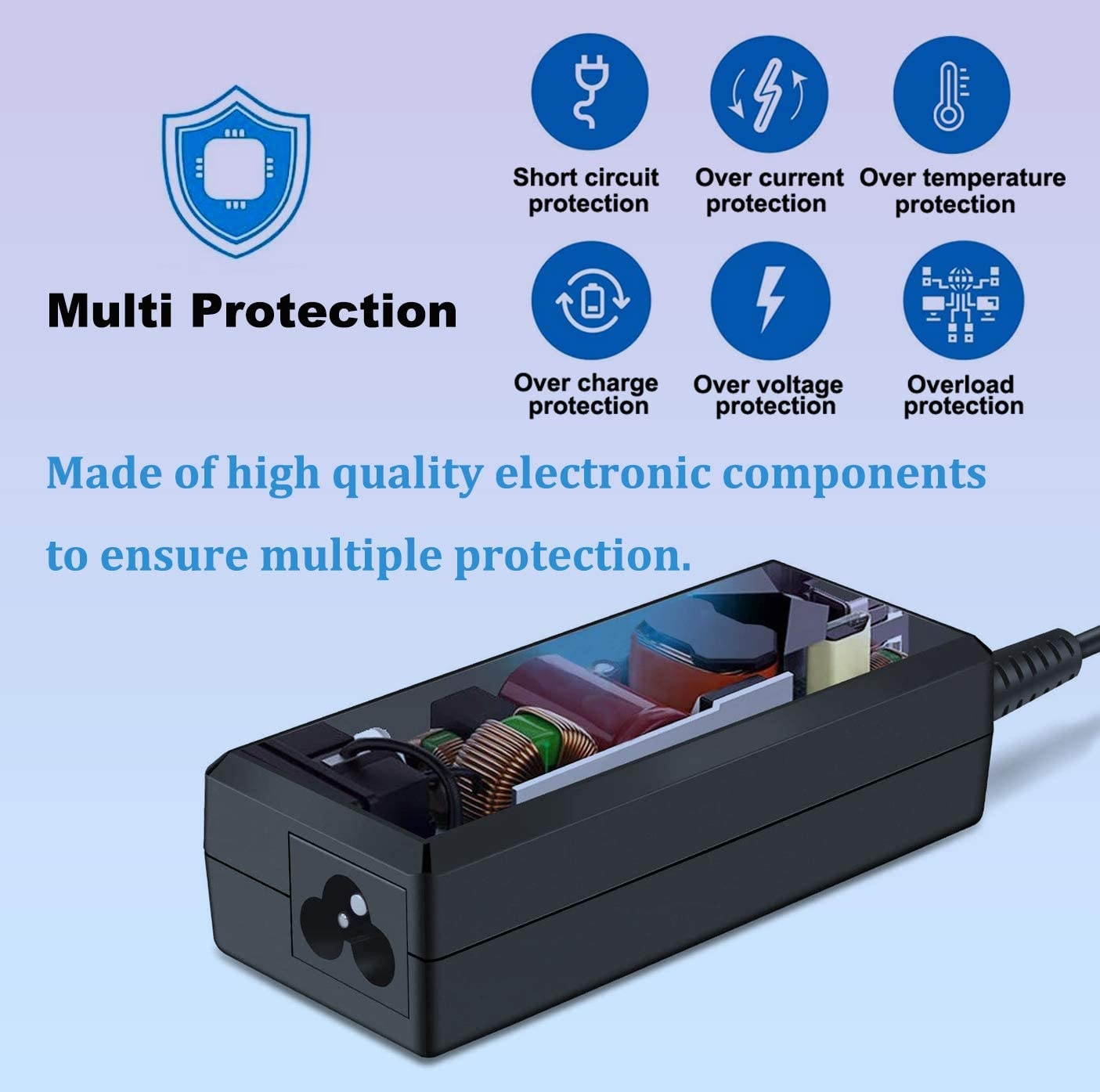 19V AC Charger for LG Gram 13.3 14 15 17 Series 13Z980 14Z980 15Z980 13Z950 13Z970 13Z940 13Z975 14Z950 14Z970 15Z960 15Z970 15Z975 17Z990 LG Gram Laptop Power Supply Cord